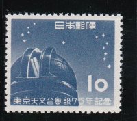 東京天文台創設７５年記念