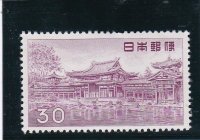 第２次動植物国宝切手、３０円平等院