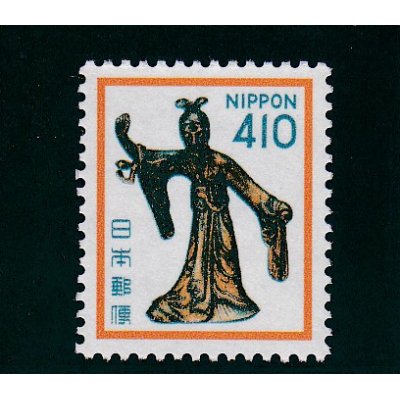 画像1: 新動植物国宝切手・１９８０年シリーズ４１０円摩耶夫人像