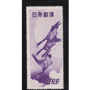 画像: 切手趣味週間、「月と雁」