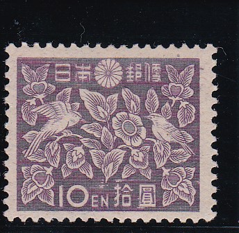 画像1: 第2次新昭和切手・螺鈿10円 (1)